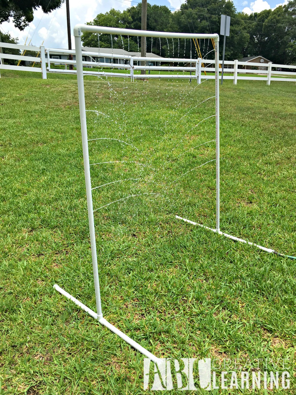 DIY Backyard Summer Fun Sprinkler