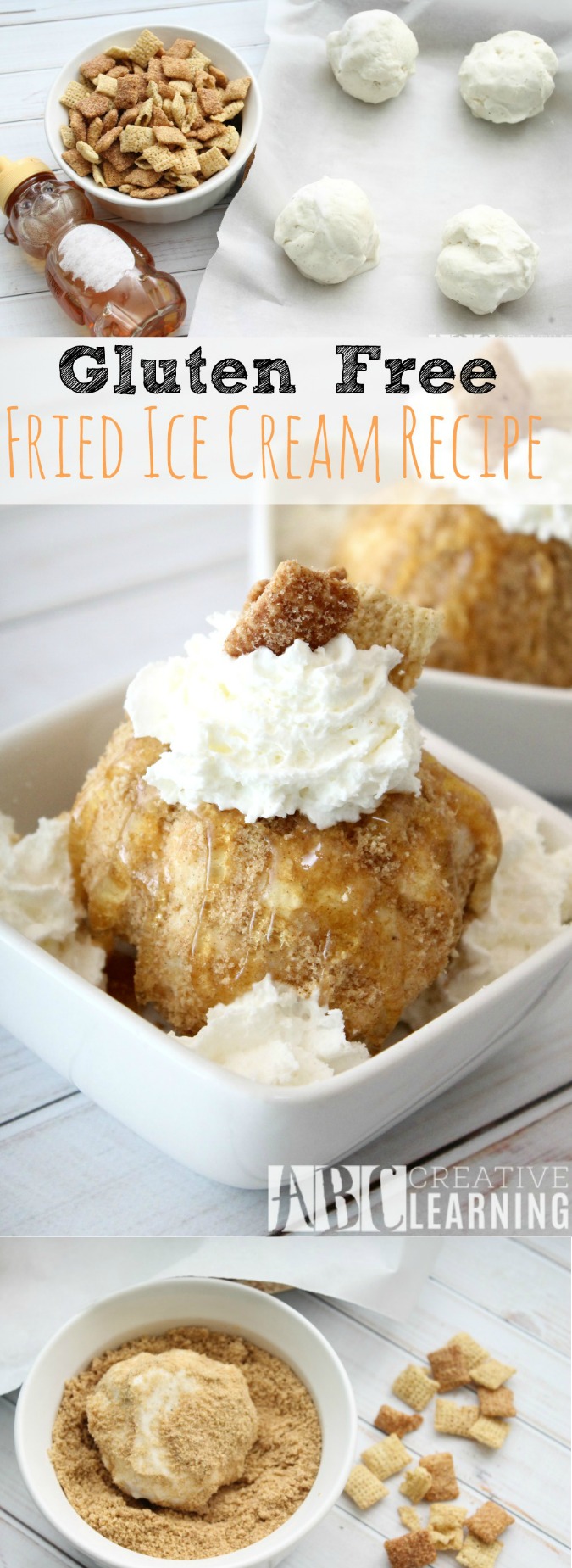 Gluten Free Fried Ice Cream Recipe - abccreativelearning.com