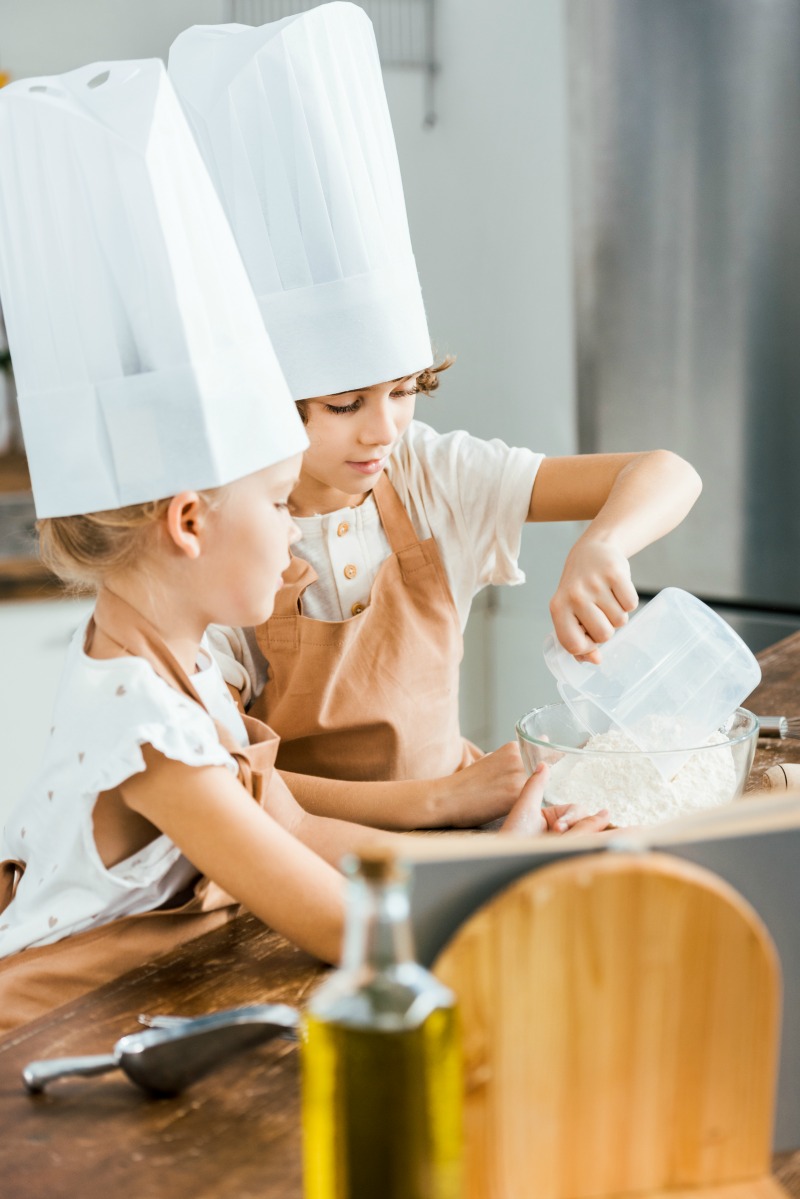 Teaching Kids To Cook Life Skills