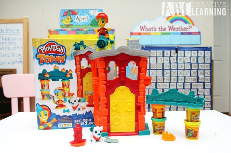 Lasting Imagination and Storytelling with Play-Doh Fire Station