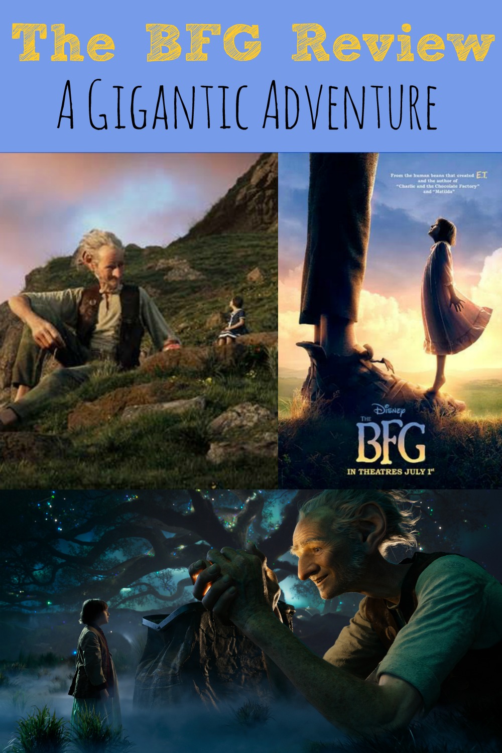 The BFG Review- A Gigantic Adventure #TheBFG