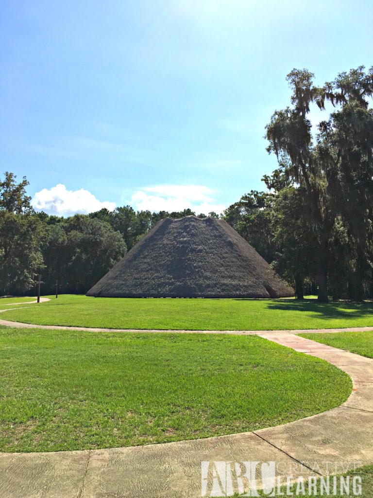 Visiting Mission San Luis in Tallahassee Florida Council House