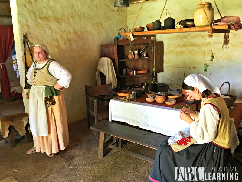 Visiting Mission San Luis in Tallahassee Florida SH