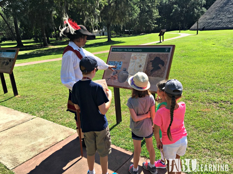 Visiting Mission San Luis in Tallahassee Florida TG