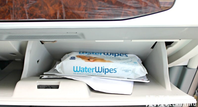 Cleaning Messes Safely On The Go With WaterWipes dash