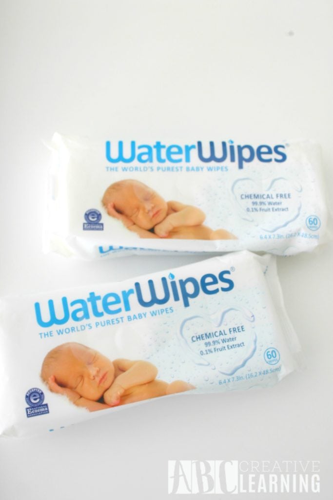 Cleaning Messes Safely On The Go With WaterWipes p