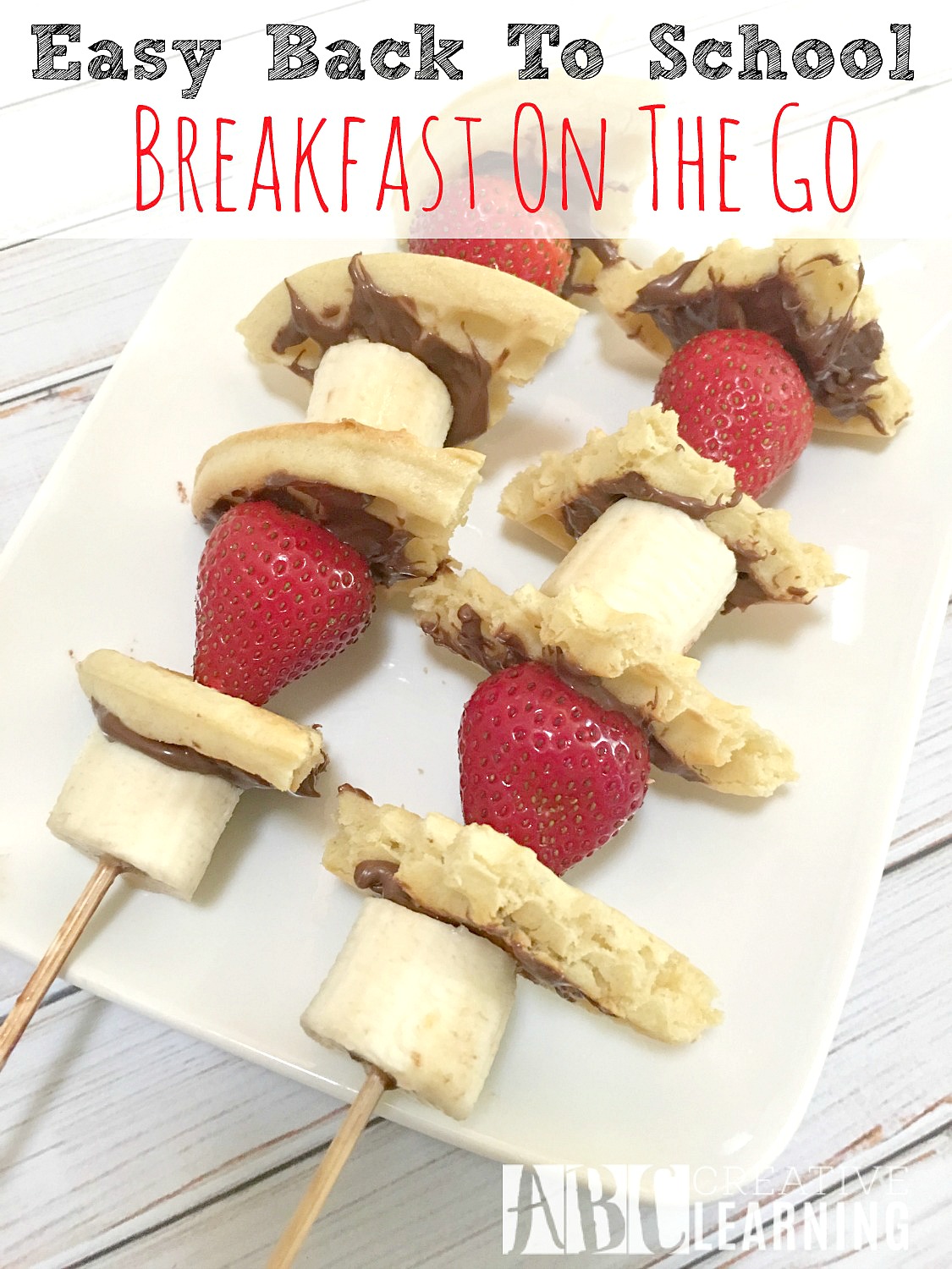 Easy Back To School Breakfast On The Go - abccreativelearning.com