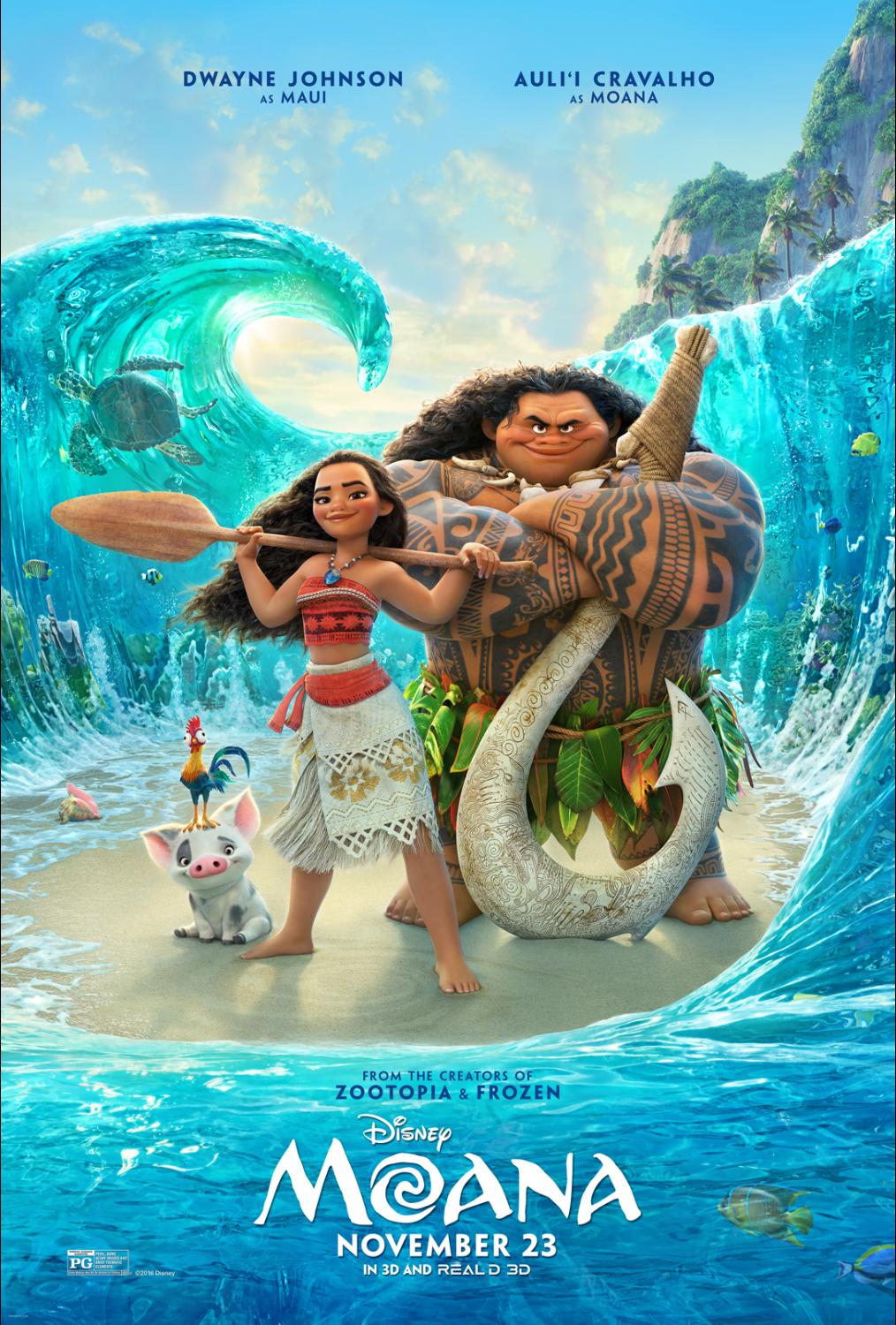 Disney's Moana New Trailer #Moana