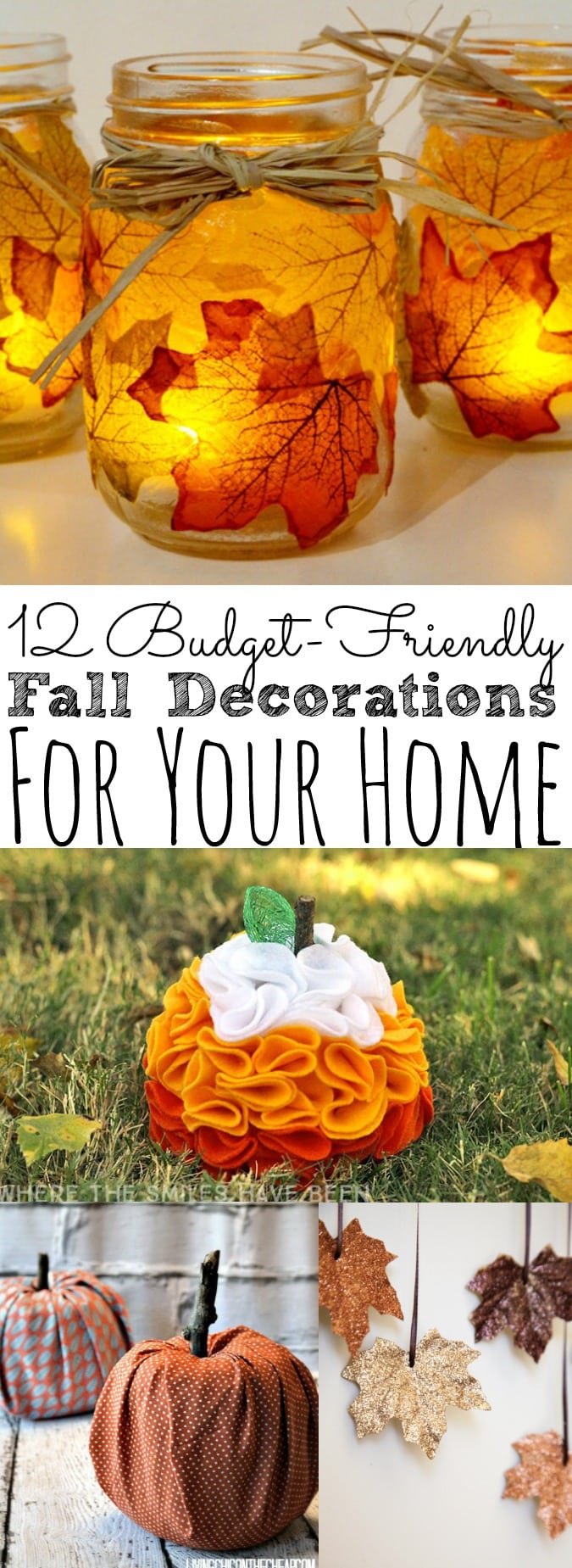 12 Budget-Friendly Fall Decorations - simplytodaylife.com