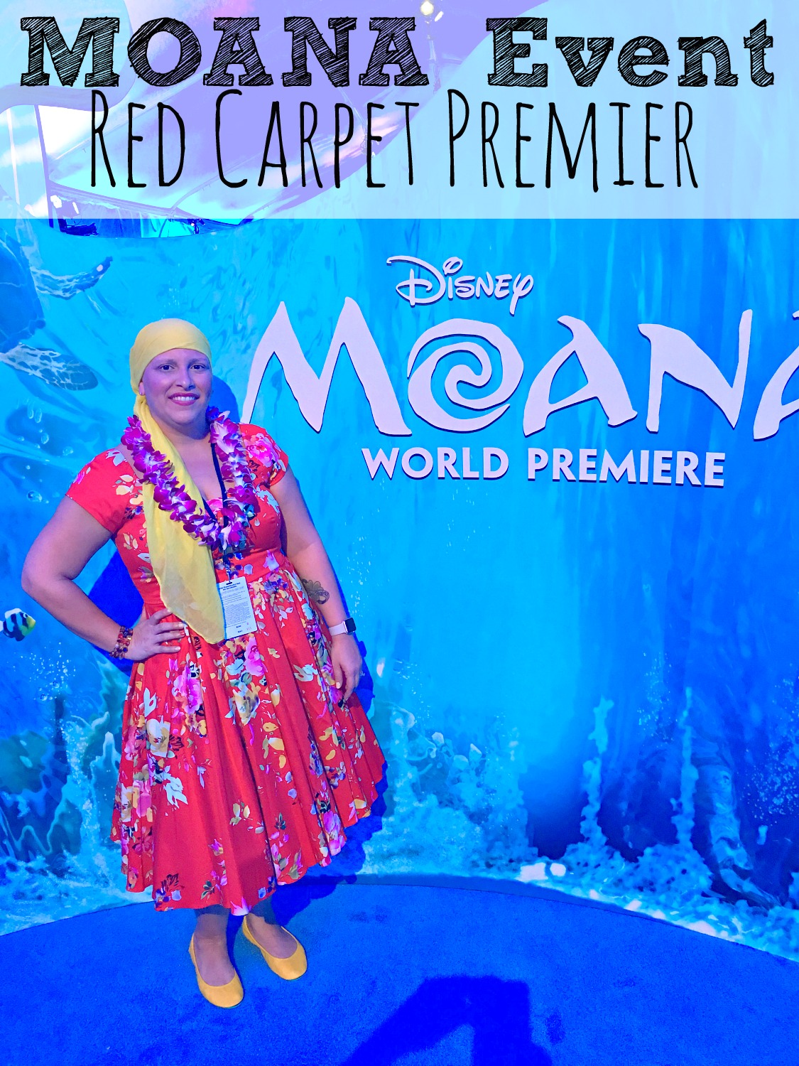 Moana Event Red Carpet Premier