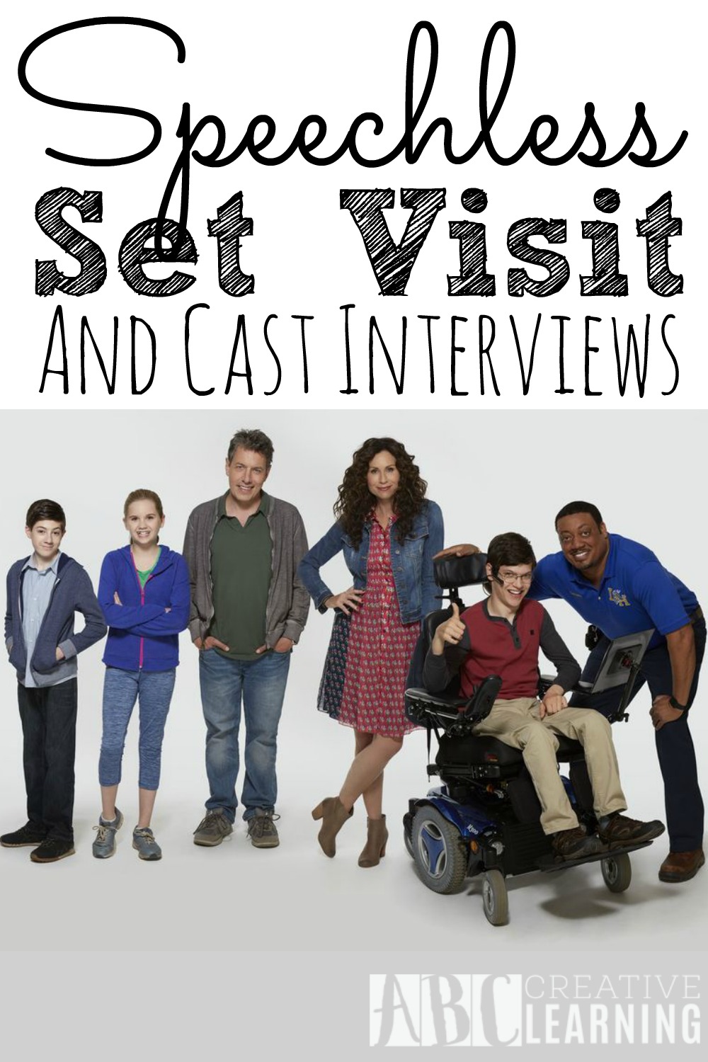 Speechless Set Visit and Cast Interviews