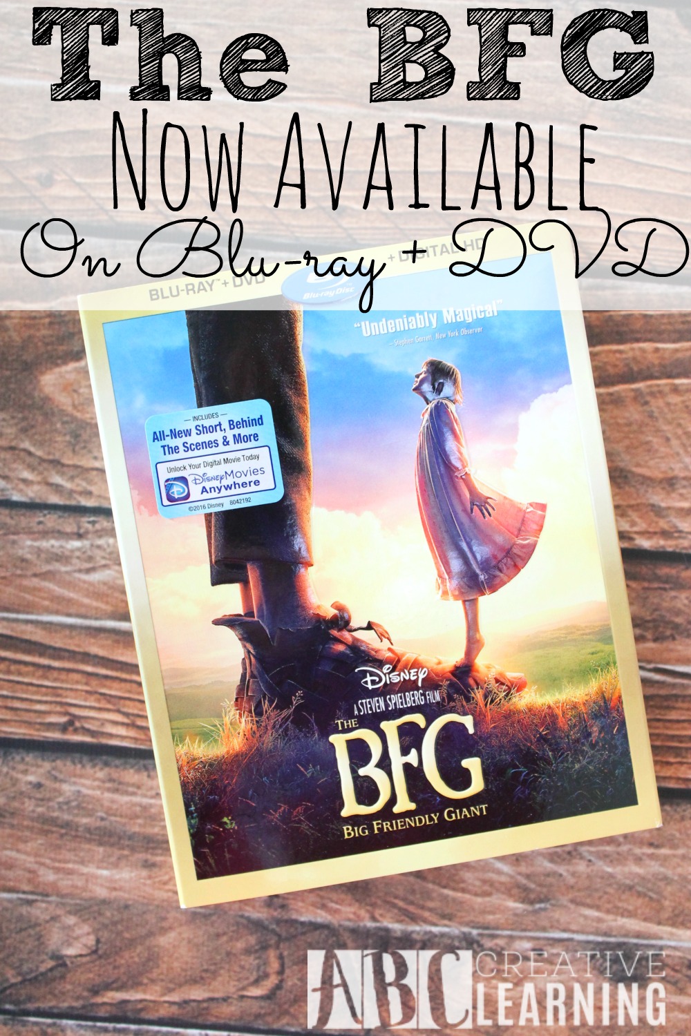 The BFG Now Available on Blu Ray DVD TheBFGBluray