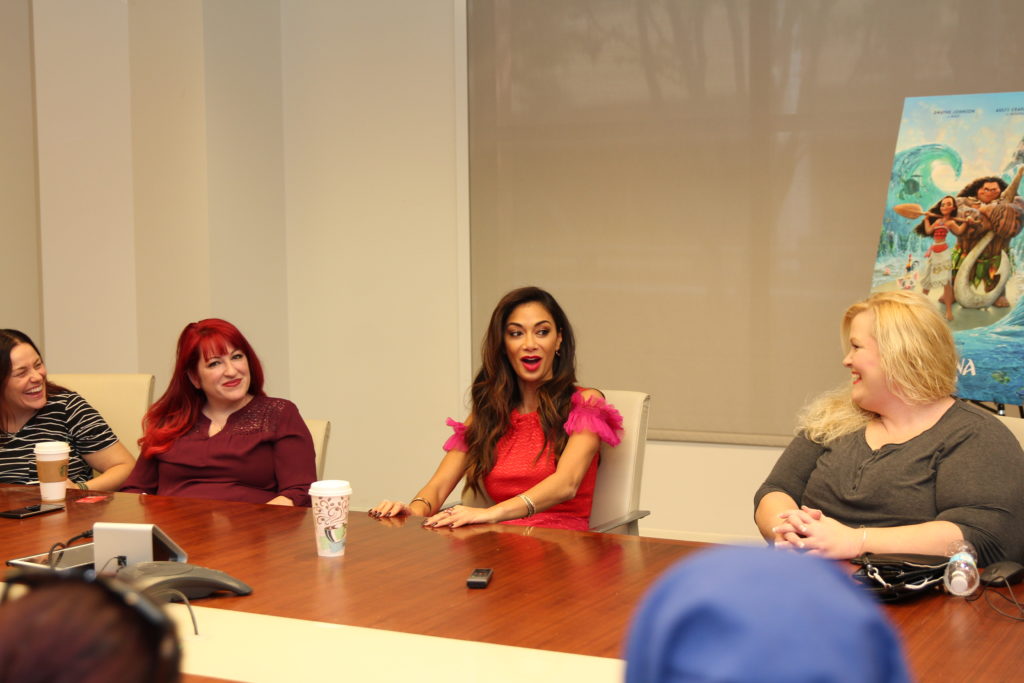 Exclusive Interview Nicole Scherzinger #MoanaEvent