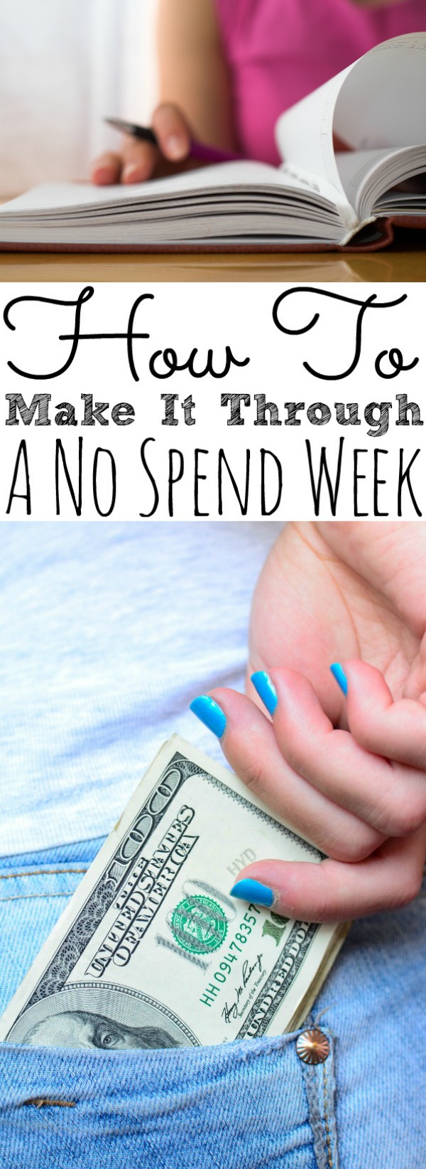 How To Make It Through A No Spend Week