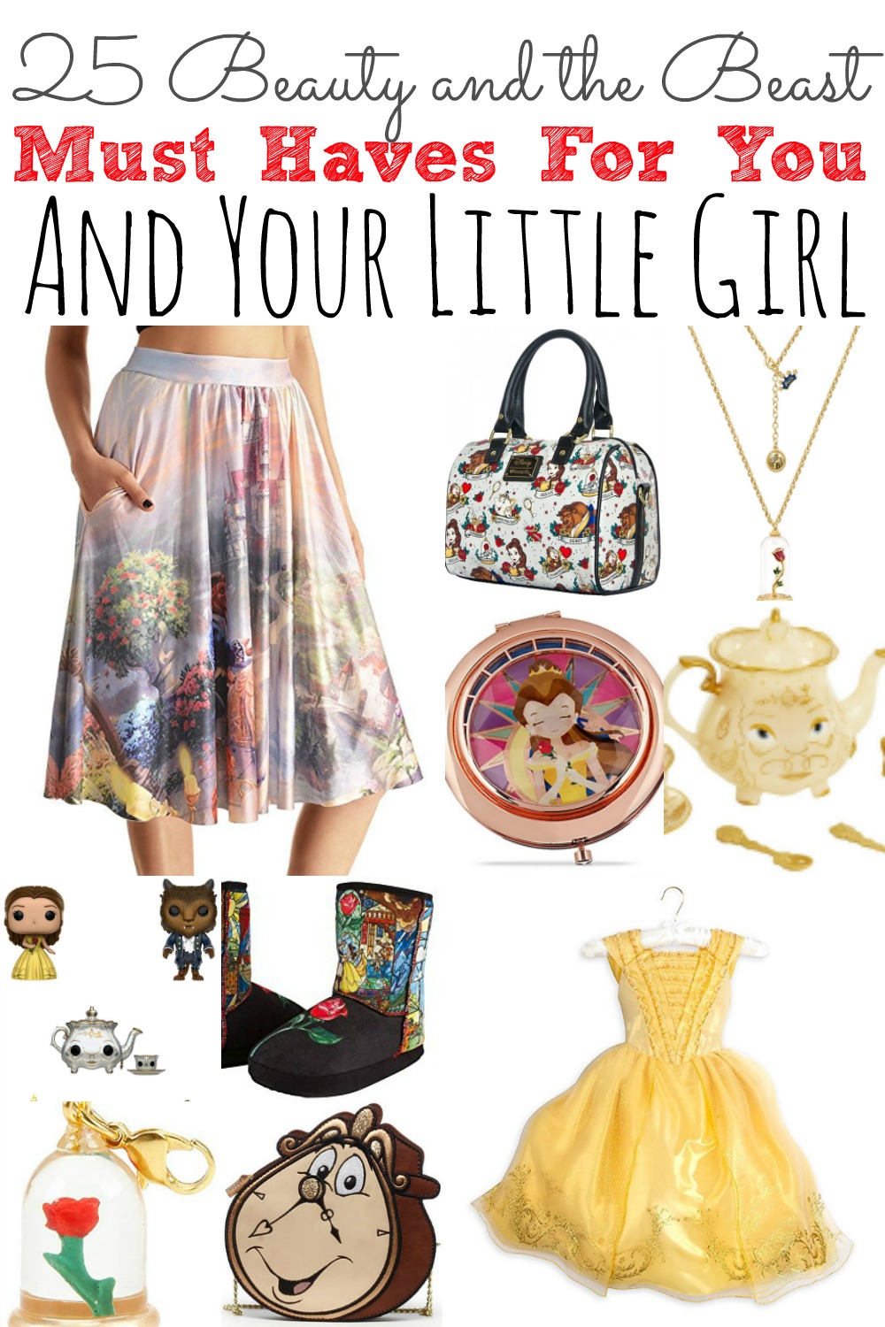 25 Beauty And The Beast Must Haves For You And Your Little Girl