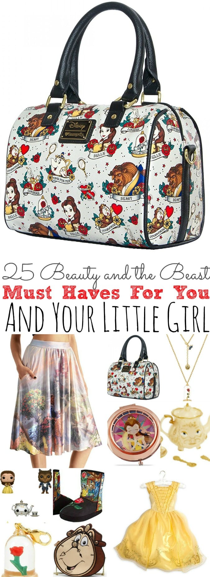 25 Beauty and the Beast Must Haves For You and Your Little Girl