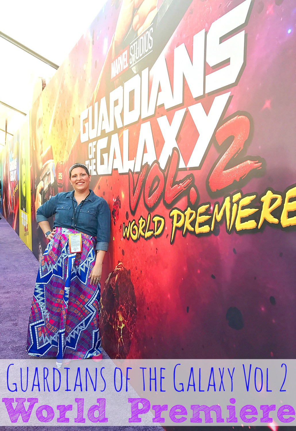 Guardians of the Galaxy World Premeire Experience