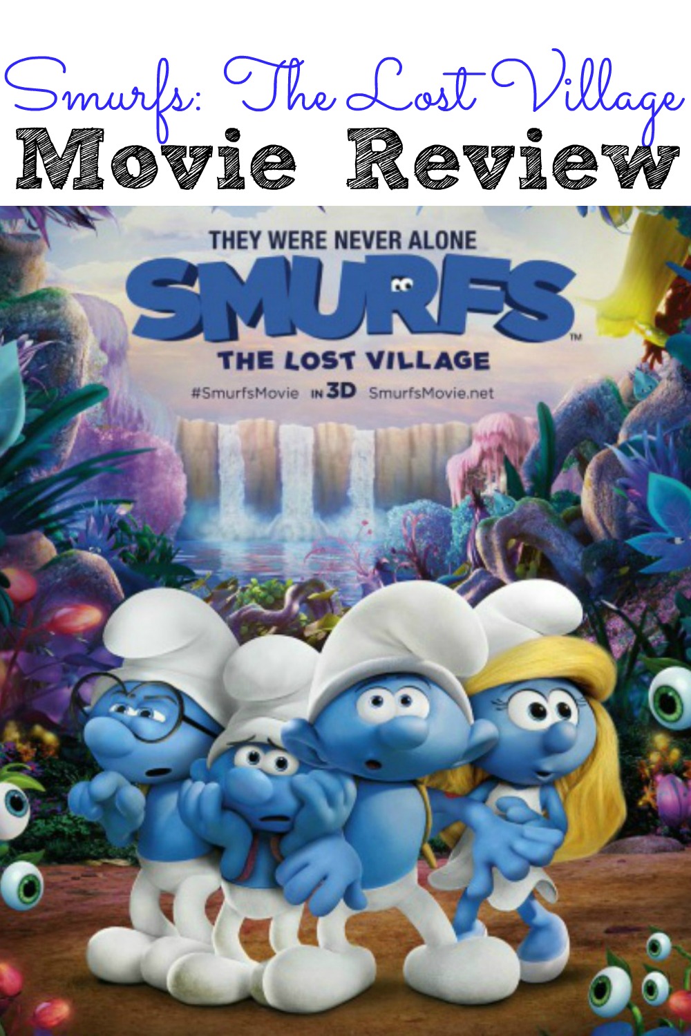 Smurfs: The Lost Village Movie Review #SmurfsMovie