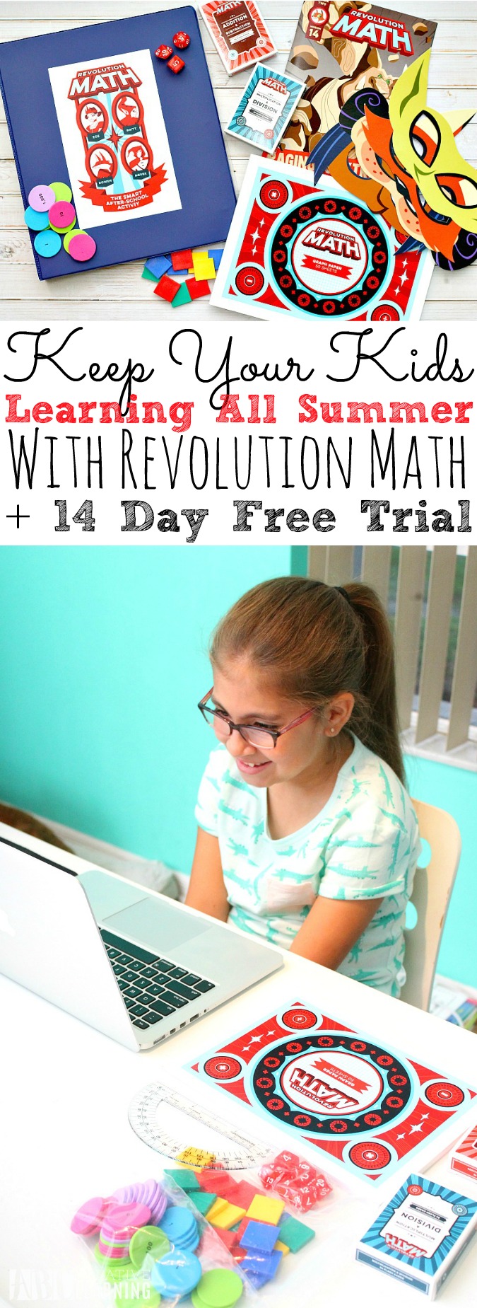 Keep Your Kids Learning All Summer With Revolution Math + 14 Day FREE Trial - simplytodaylife.com