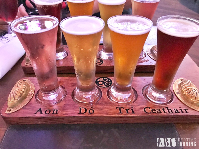 5 Reasons To Eat At Raglan Road At Disney Springs With The Family Beer Flights