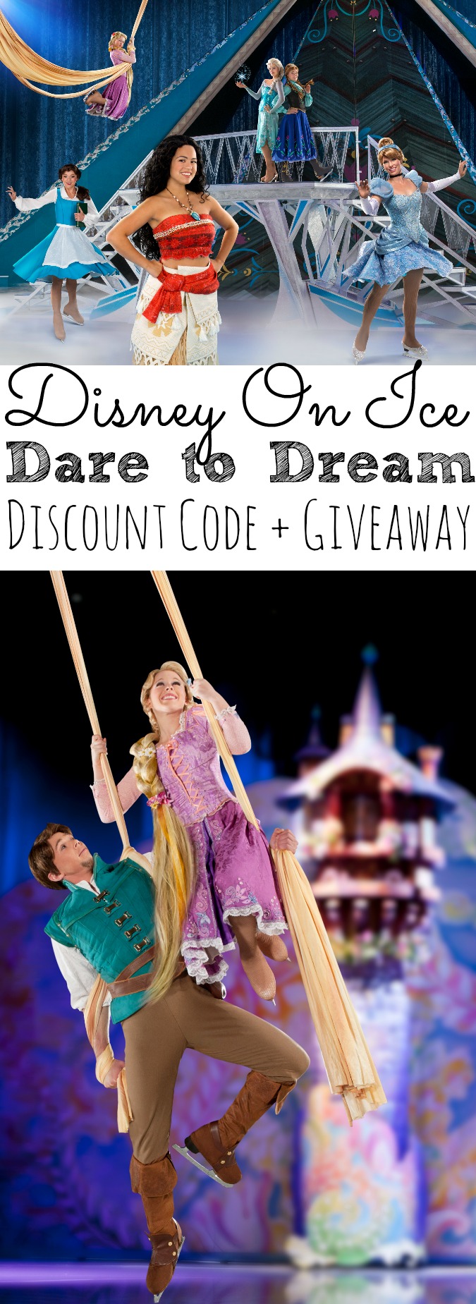 Disney On Ice Dare To Dream Discount Code + Giveaway - simplytodaylife.com