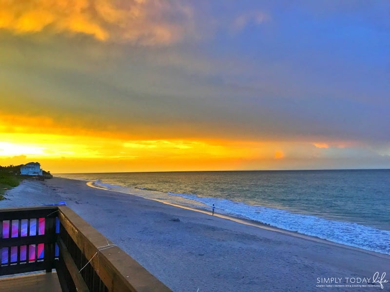 8 Reasons To Stay At Disney's Vero Beach Resort + Room Tour - Sunset on the beach