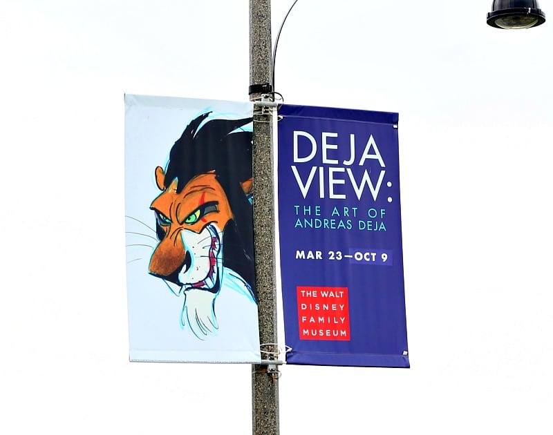 Deja View: The Art of Andreas Deja Details At The Walt Disney Family Museum - Deja View Banner