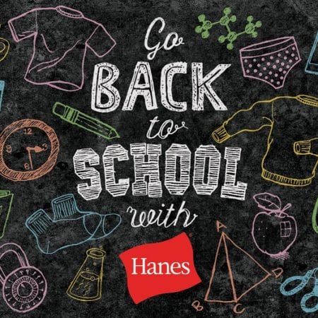 Back To School Hanes $50 Gift Card Giveaway