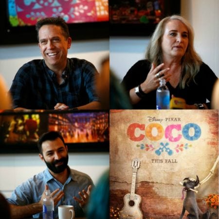 Lee Unkrich, Adrian Molina, and Darla K. Anderson Pixar Coco Interview | A Connection Of Family And Remembrance #PixarCOCOEvent