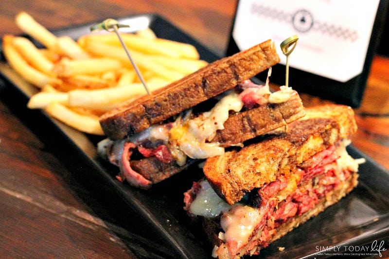 A Rock 'N Roll Experience with a Twist at Ace Cafe Orlando - Pastrami Reuben Melt