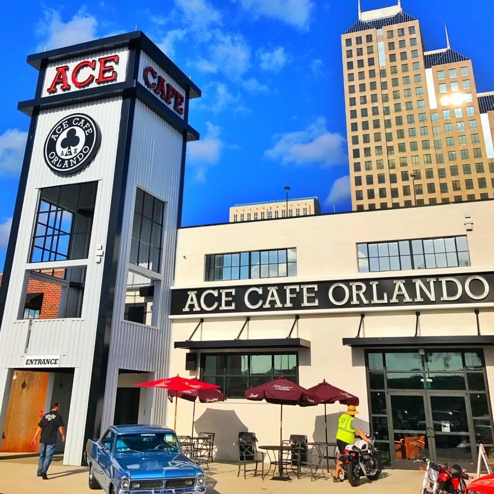A Rock 'N Roll Experience with a Twist at Ace Cafe Orlando.