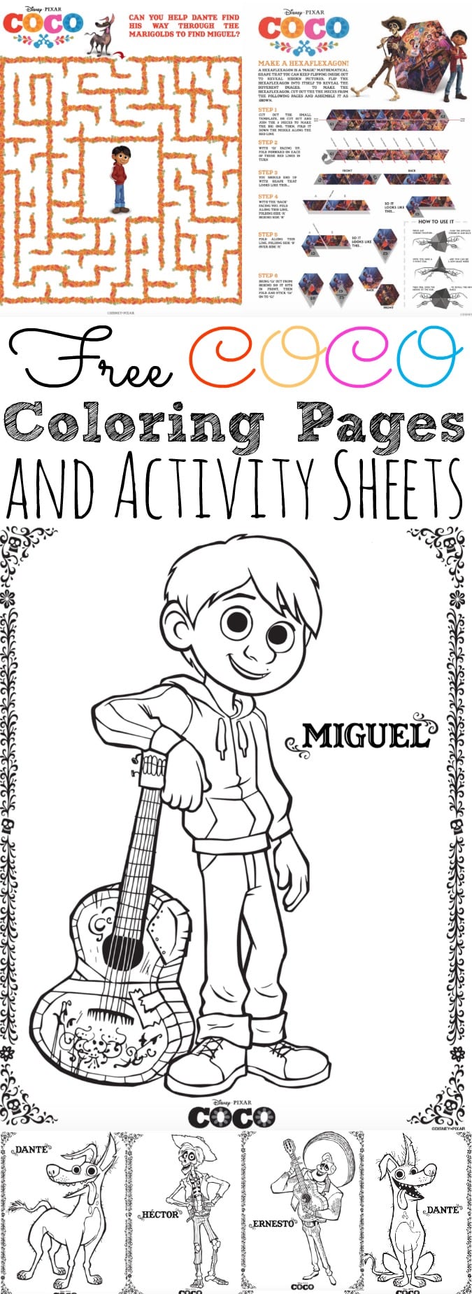 14+ Coco Coloring Sheets