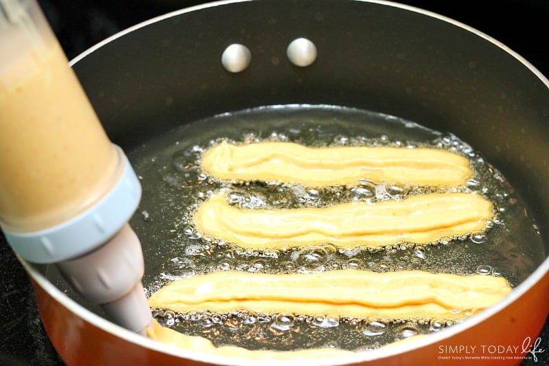 Cinnamon and Sugar Pumpkin Churro Recipe Dessert