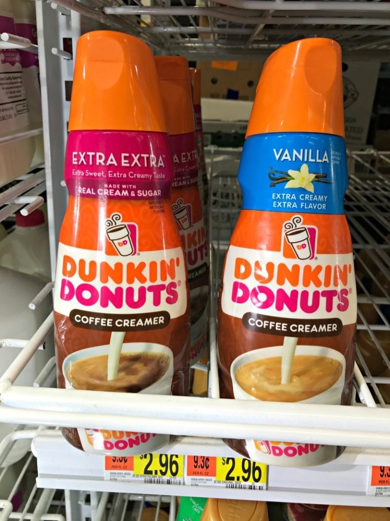 Dunkin Donuts Coffee Creamer Single Serve Extra Extra 2 Boxes 48 Ct Dunkin Donuts Vanilla 0836