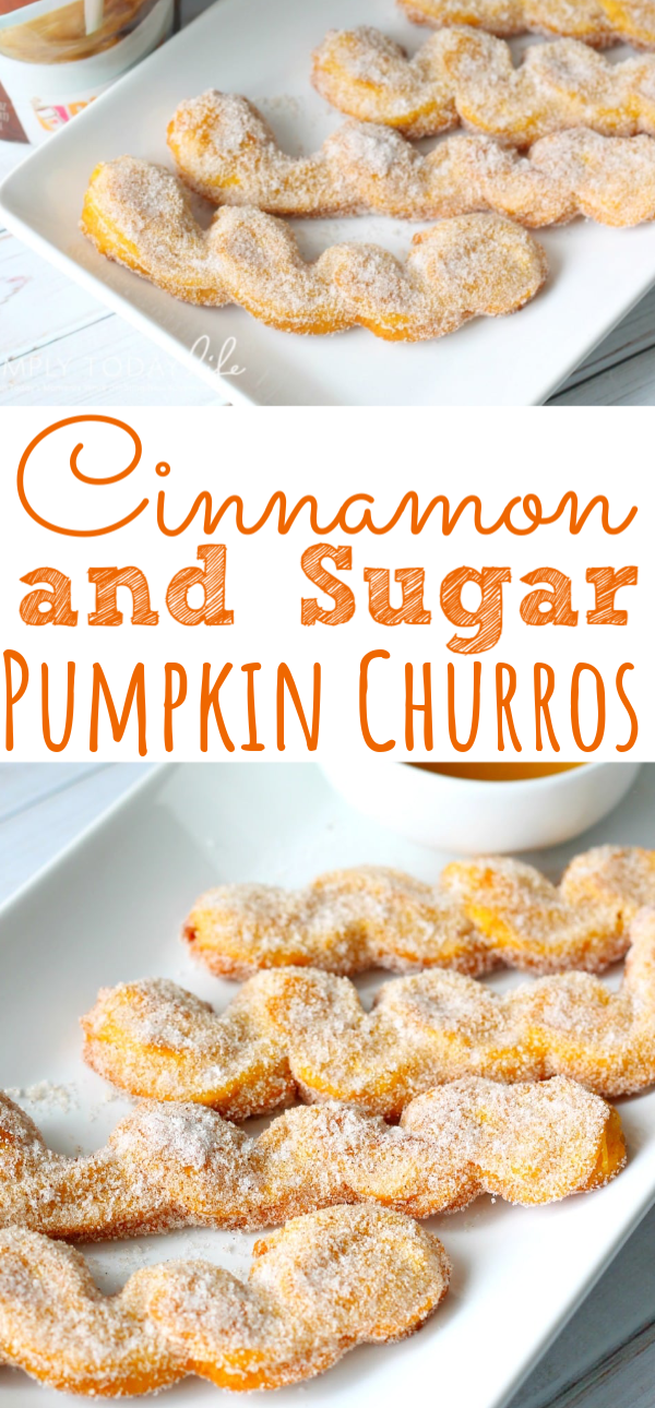 Cinnamon and Sugar Pumpkin Churros