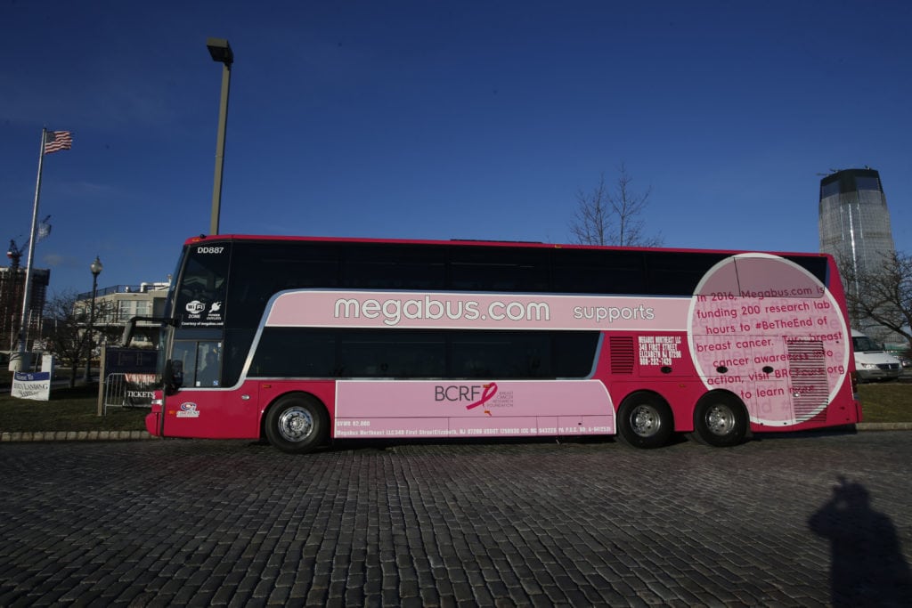 Megabus.com Contest To Support Breast Cancer Research Foundation 