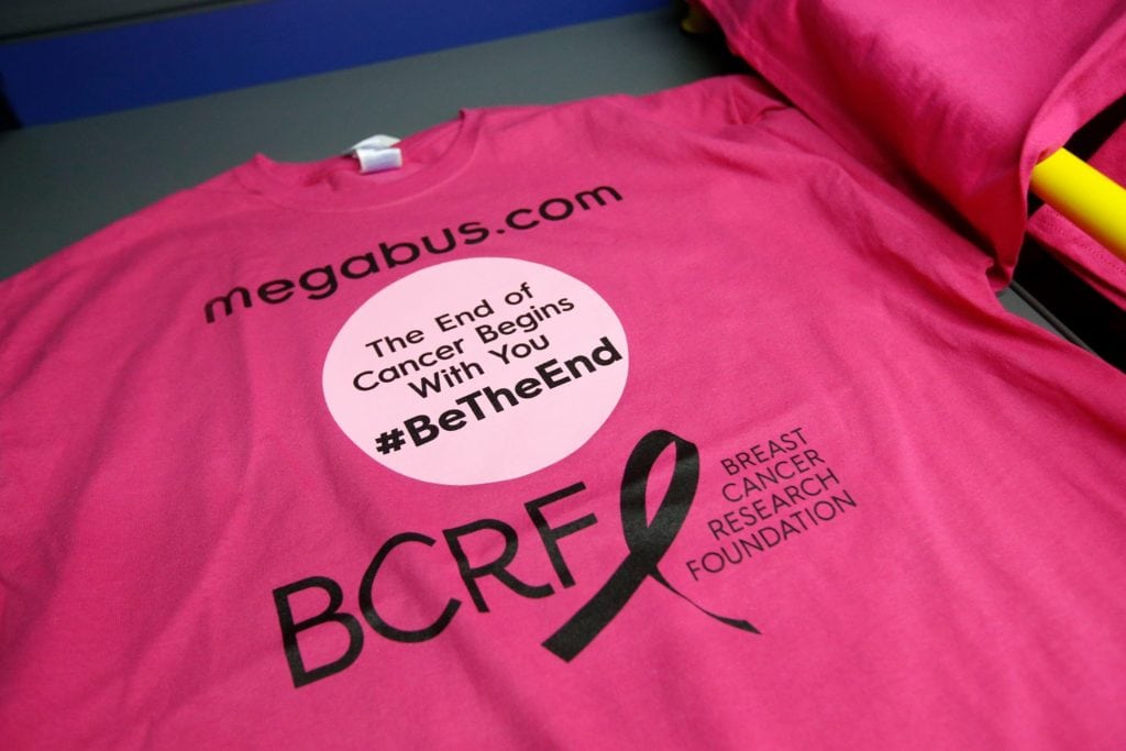Megabus.com Contest To Support Breast Cancer Research Foundation 