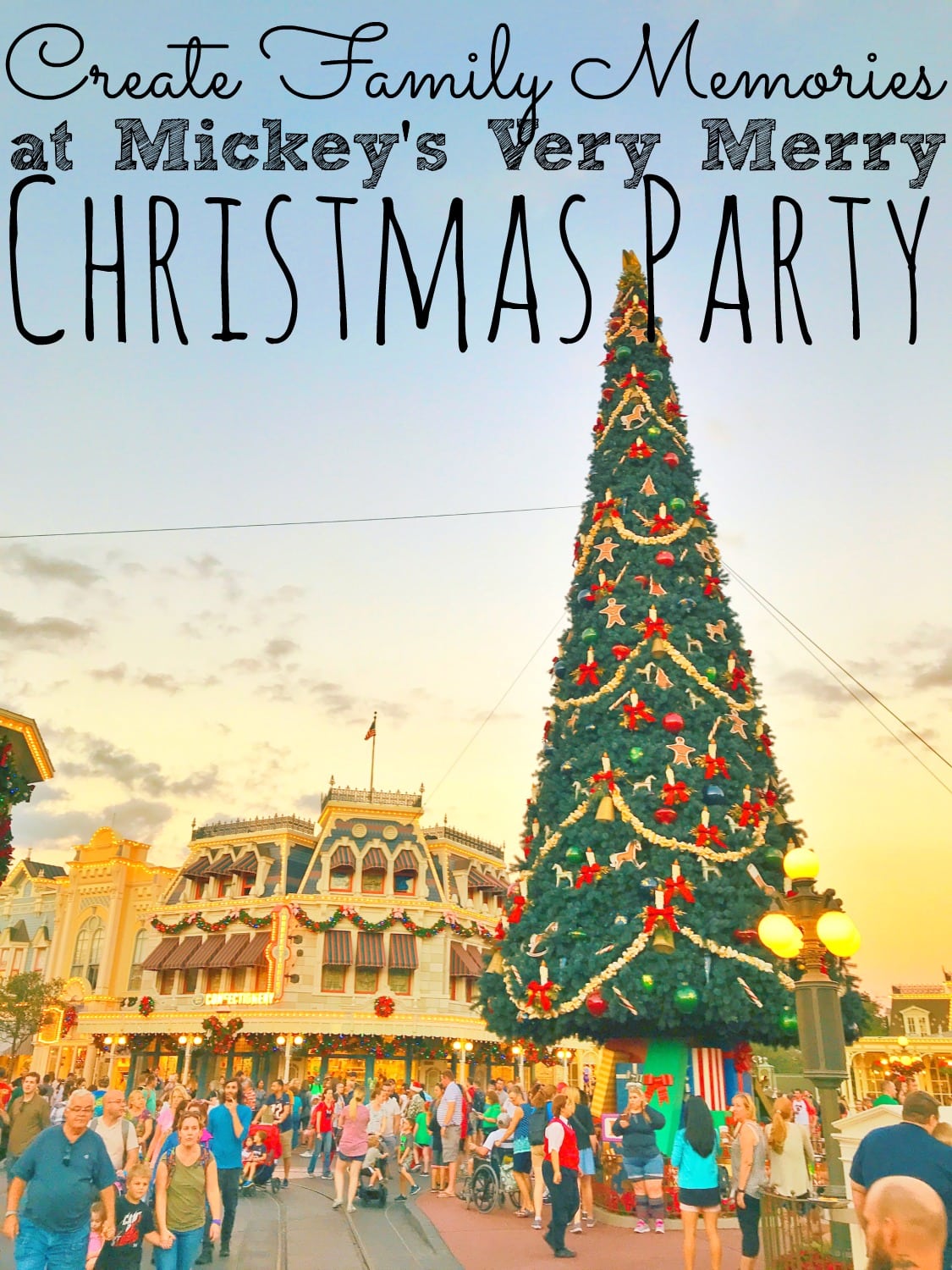 Create Family Memories at Mickey's Very Merry Christmas Party #VerryMerry - simplytodaylife.com