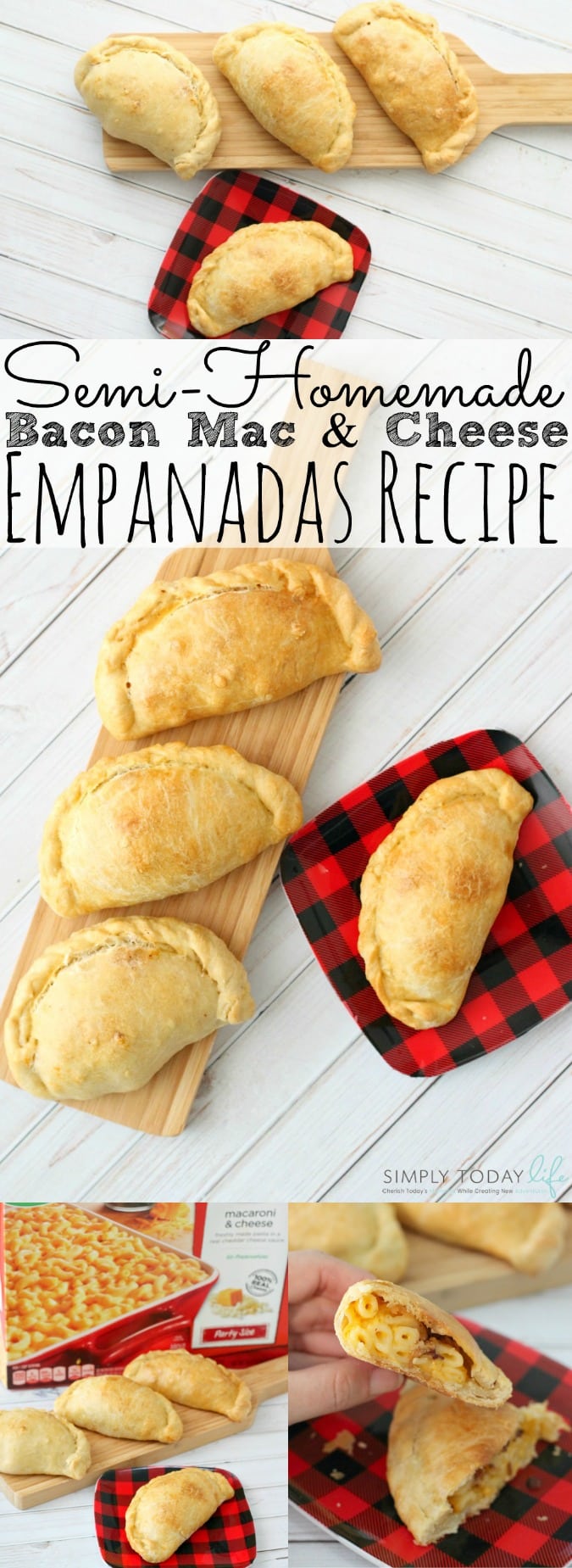 Semi-Homemade Bacon Mac and Cheese Empanadas - simplytodaylife.com