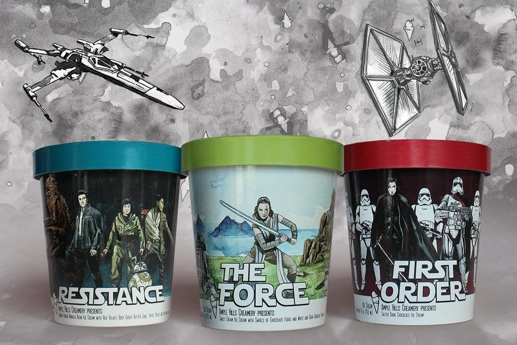 My Experience During The Star Wars: The Last Jedi Press Event - Star Wars Ice Cream