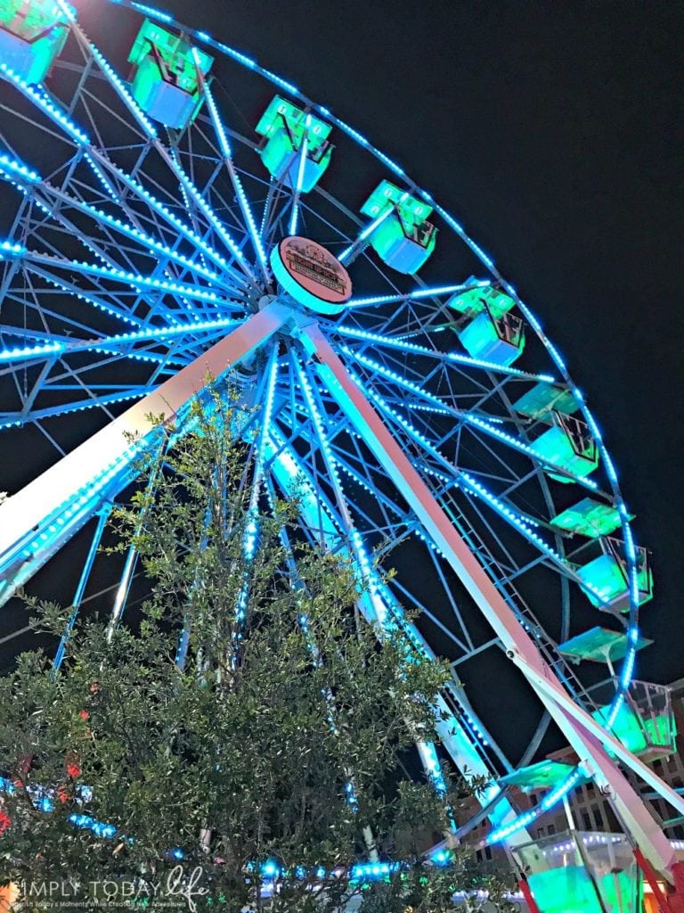 Celebrating The Holidays At Light Up UCF Ferris Wheel 