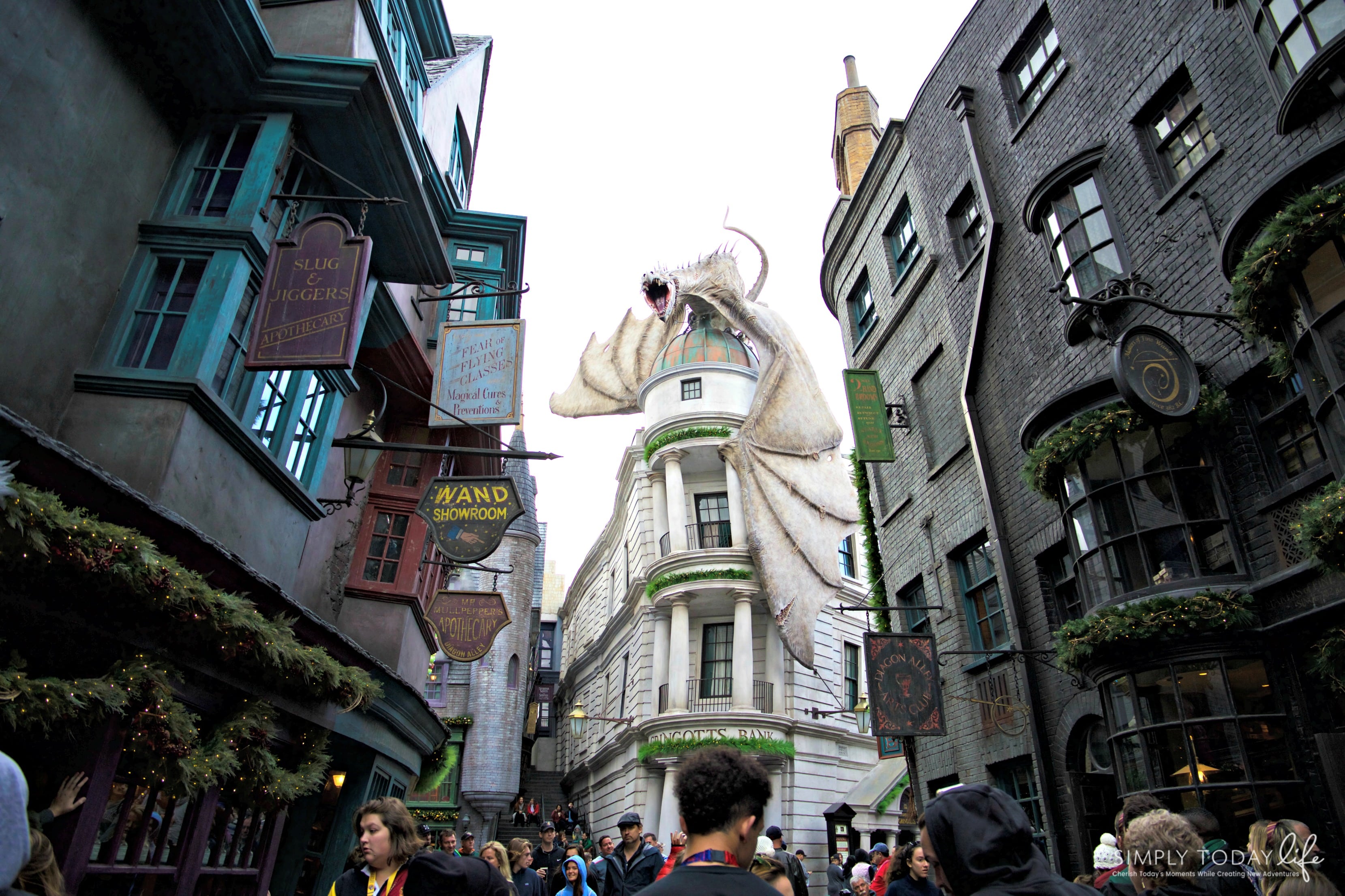 Family Guide To Celebrating the Holidays at Universal Orlando Resort - Diagon Alley