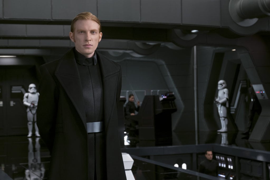 Interview With Domhnall Gleeson On His Role As General Hux in Star Wars: The Last Jedi - General Hux 