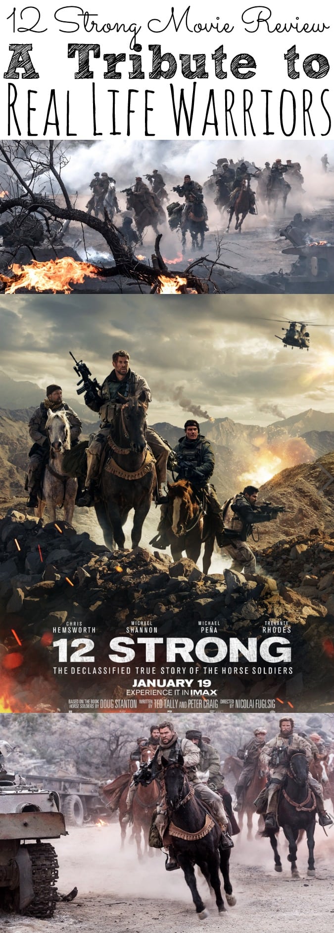 12 Strong Movie Review | A Tribute To Real-Life Warriors