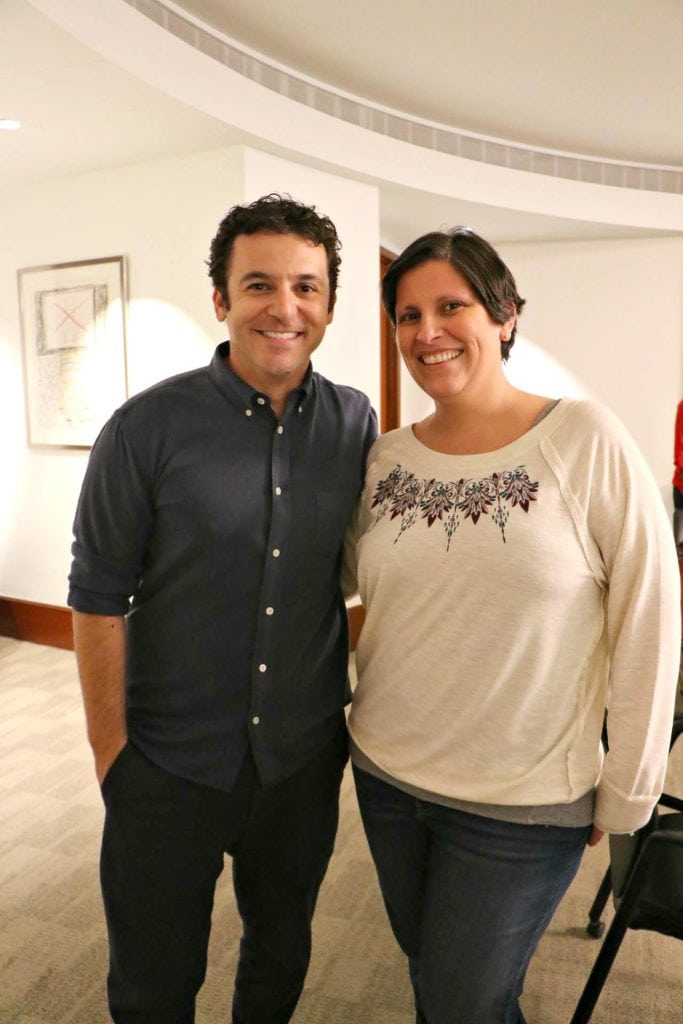 Meeting Fred Savage during Interview