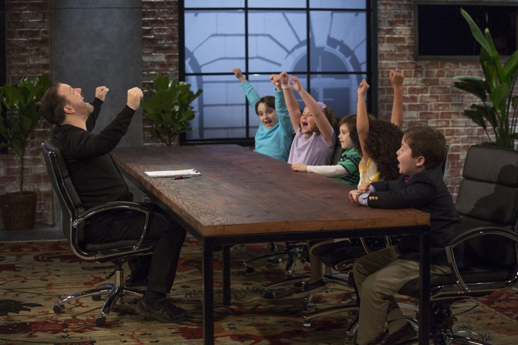 Ricky Gervais Co-Hosts ABC TV Show Child Support with Fred Savage