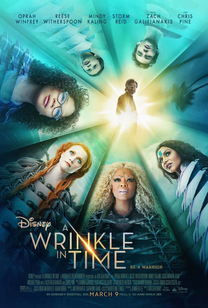 A Wrinkle In Time Poster - Movie Press Junket - simplytodaylife.com