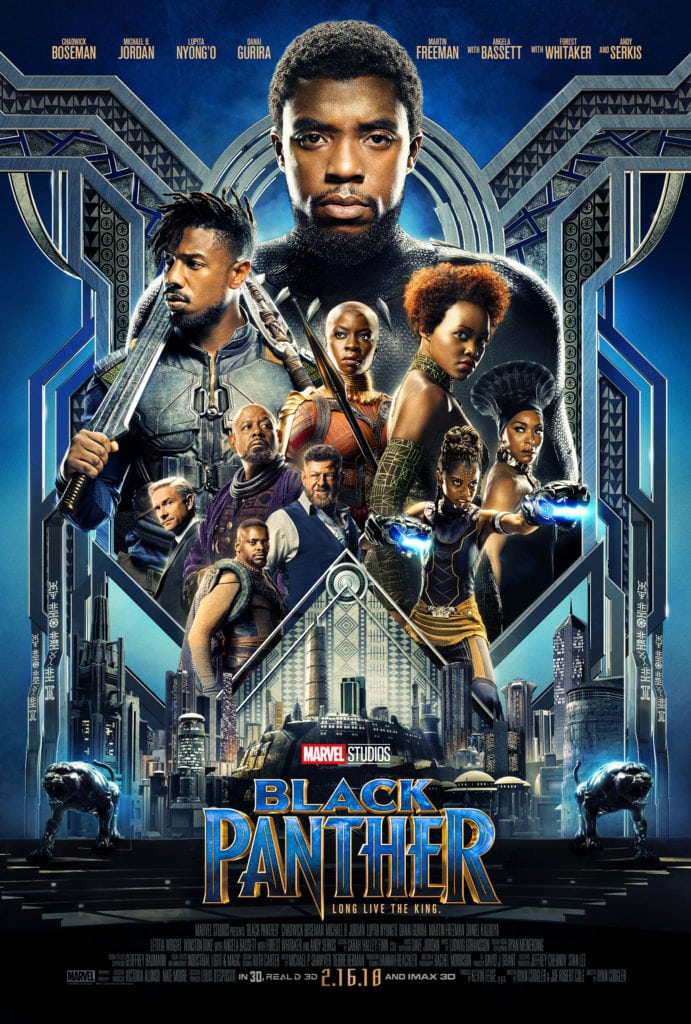 Black Panther Marvel Poster - simplytodaylife.com