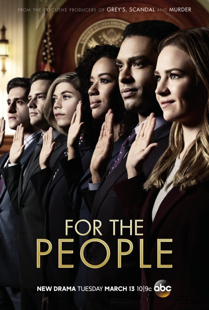 ABC TV For The People Premieres Tonight