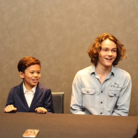 Levi Miller and Deric McCabe Interviews A Wrinkle In Time | Becoming Calvin & Charles Wallace Murry